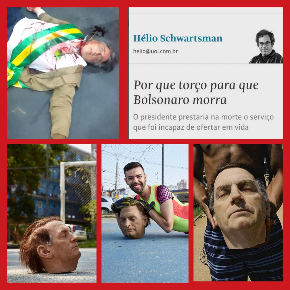 - zero busca e apreensão
- zero inquérito
- zero perfis bloqueados
- zero reportagem em repúdio