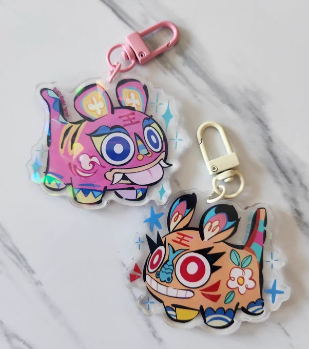 New keychains have arrived  I will selI these in Otakuthon first. They will be updated on my sh0p in Sep~