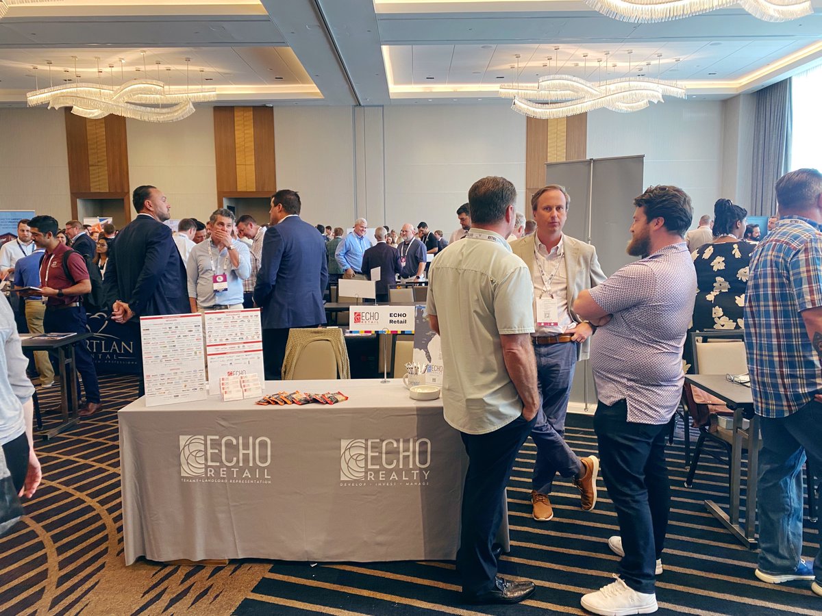 echoretail's tweet photo. @RetailLive success! Thanks to everyone who stopped by for good conversation and dealmaking. We'll see you next at Retail Live #Charlotte! https://t.co/rq7CP6QT75 #RetailLive2023 #CRE https://t.co/eeL6bSRrBu