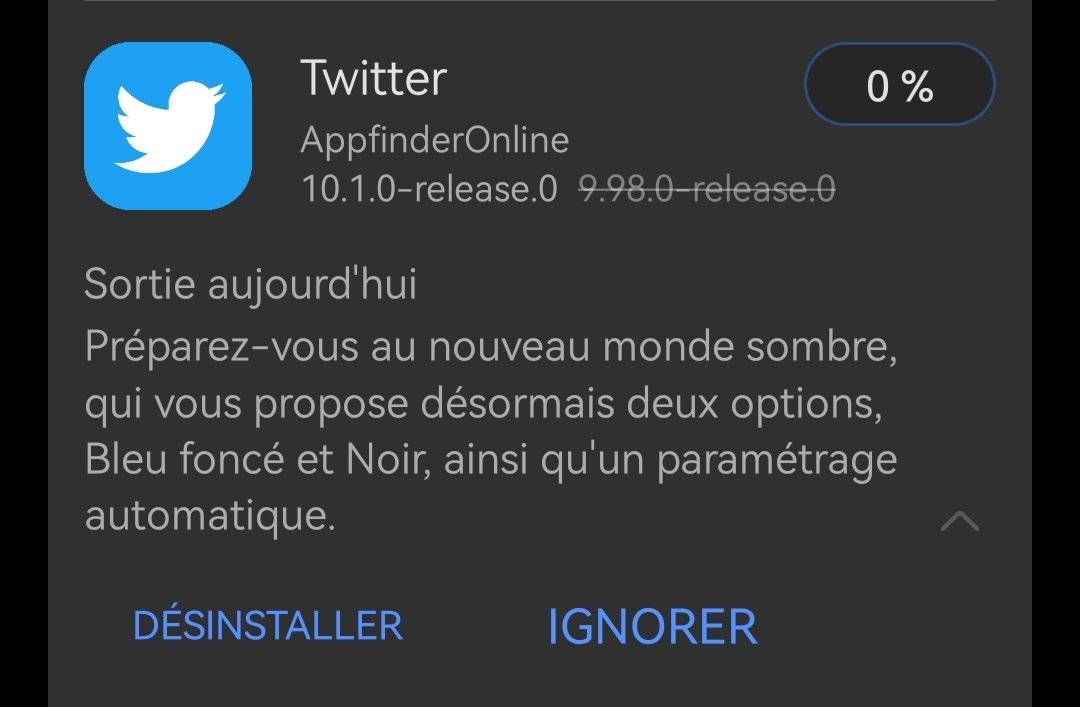 "Nouveau monde sombre"... Comme si l'ancien monde ne l'est suffisamment pas.