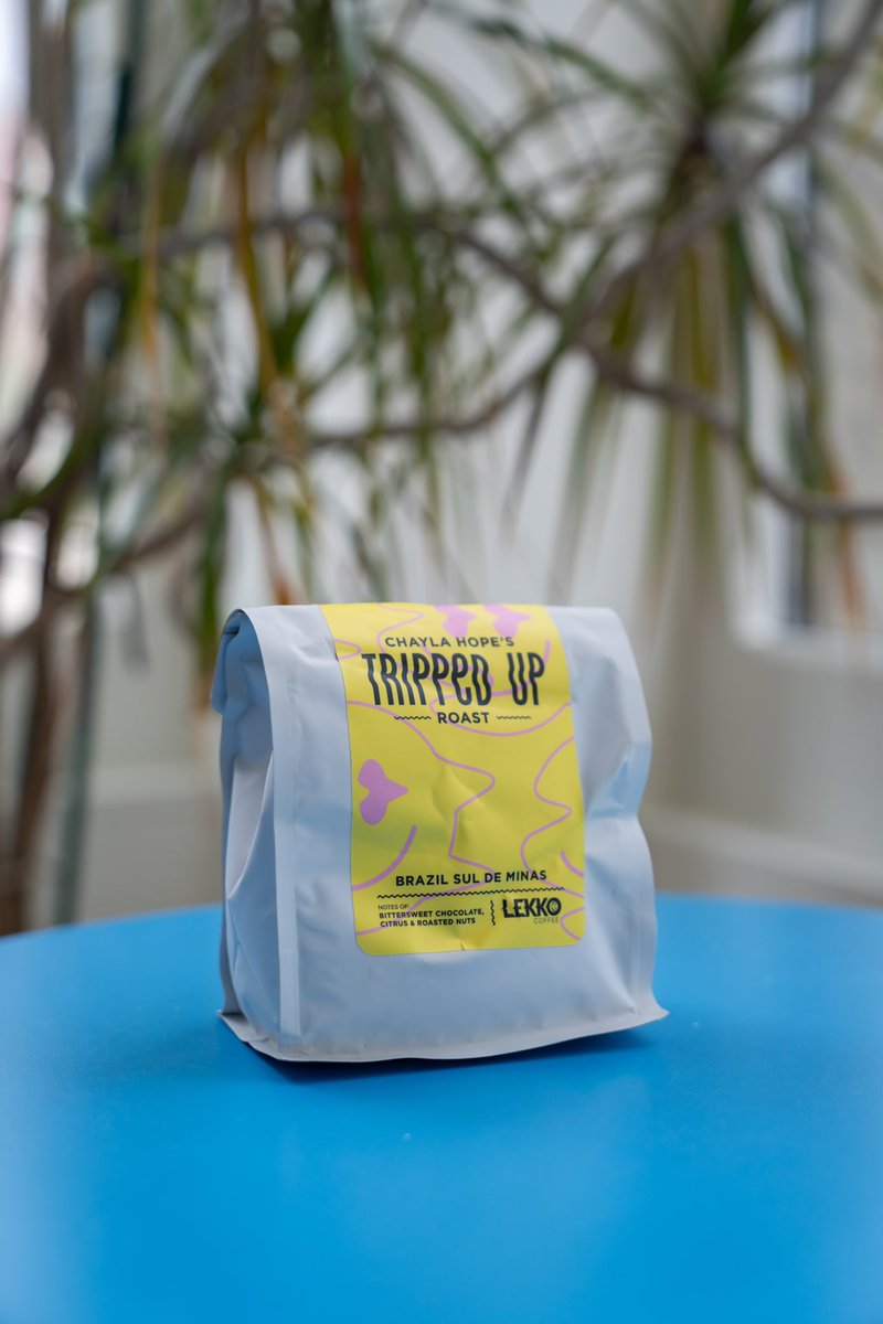 SURPRISE! ☕️ In honor of my new single BFM, my fav Lekko Coffee and I have partnered to bring you our delicious collab “Tripped Up Roast!” Available at Lekko and my online Merch store starting 8/18! Drink Up, friends!