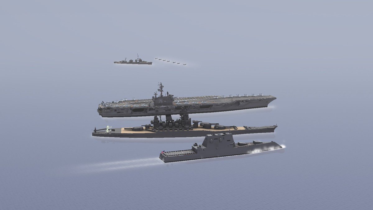 aohige_game's tweet photo. 現代��艦隊と遭遇！並走ありがとうございました！
#navalcraft https://t.co/EOf7G4PAvx