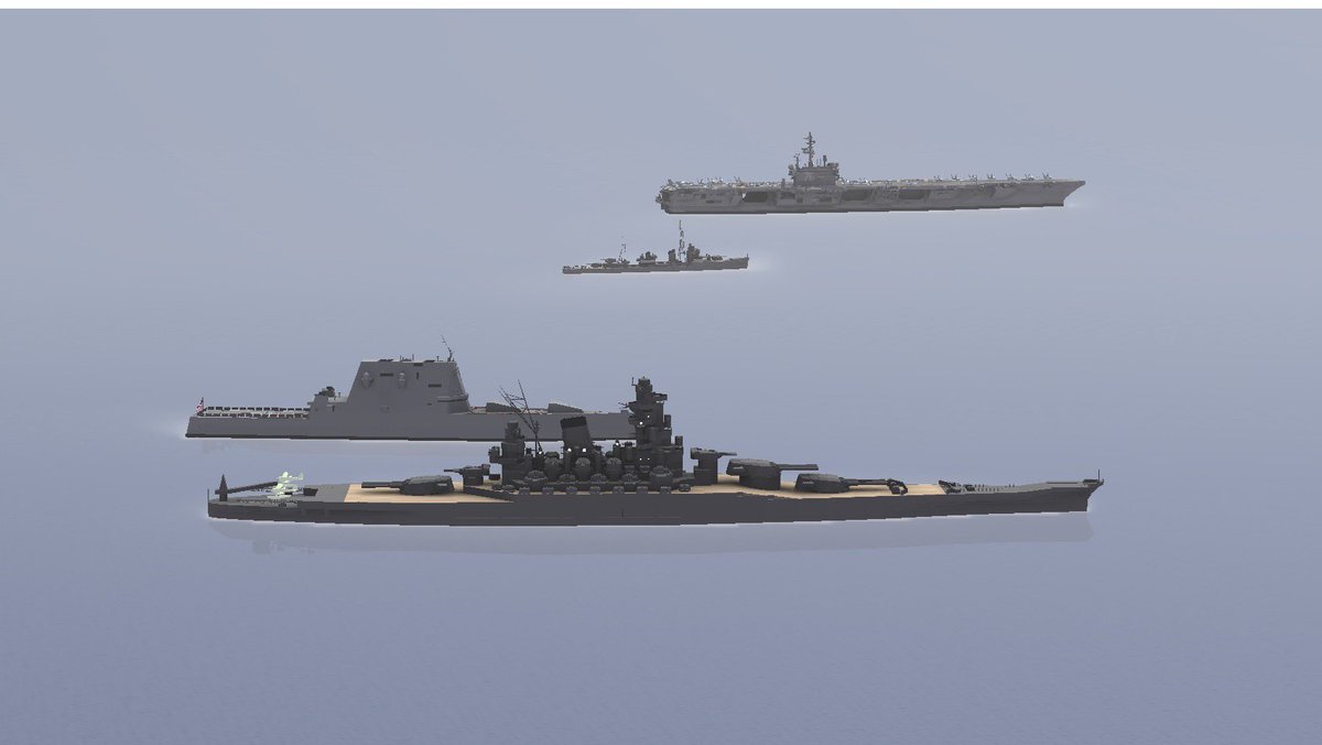 aohige_game's tweet photo. 現代��艦隊と遭遇！並走ありがとうございました！
#navalcraft https://t.co/EOf7G4PAvx