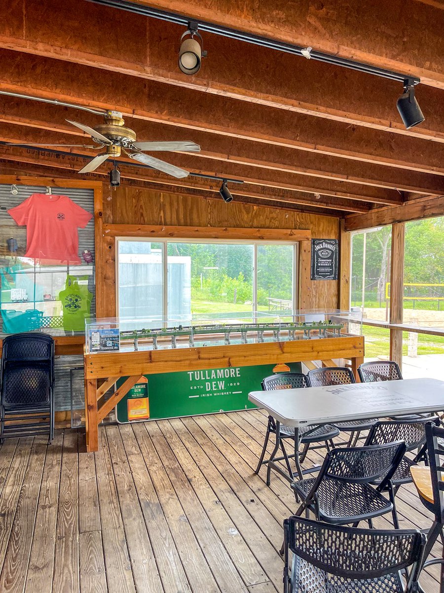BisonBridge's tweet photo. Our roaming Bison Bridge model has landed at its next temporary hangout - Ducky's Lagoon in Taylor Ridge, IL! 🦬 🍻

#bisonbridge #jointheherd #duckyslagoon https://t.co/02nvUHKc3Q