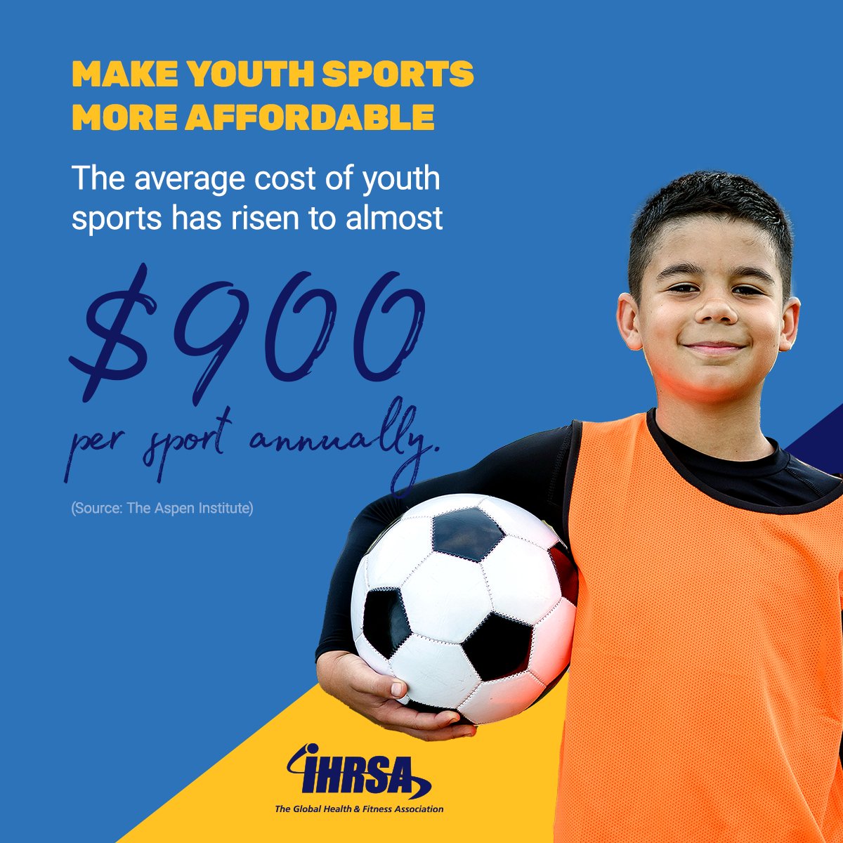 HealthFitAssoc's tweet photo. Get more children moving by making youth sports more affordable! The PHIT Act allows FSAs and HSAs to pay for children’s sports fees. Click here to ask your Congress members to co-sponsor the PHIT Act:  
https://t.co/xiMn3Ooihj 
#PassPHIT #health #wellness #fitness https://t.co/Fr3pEcHaRw