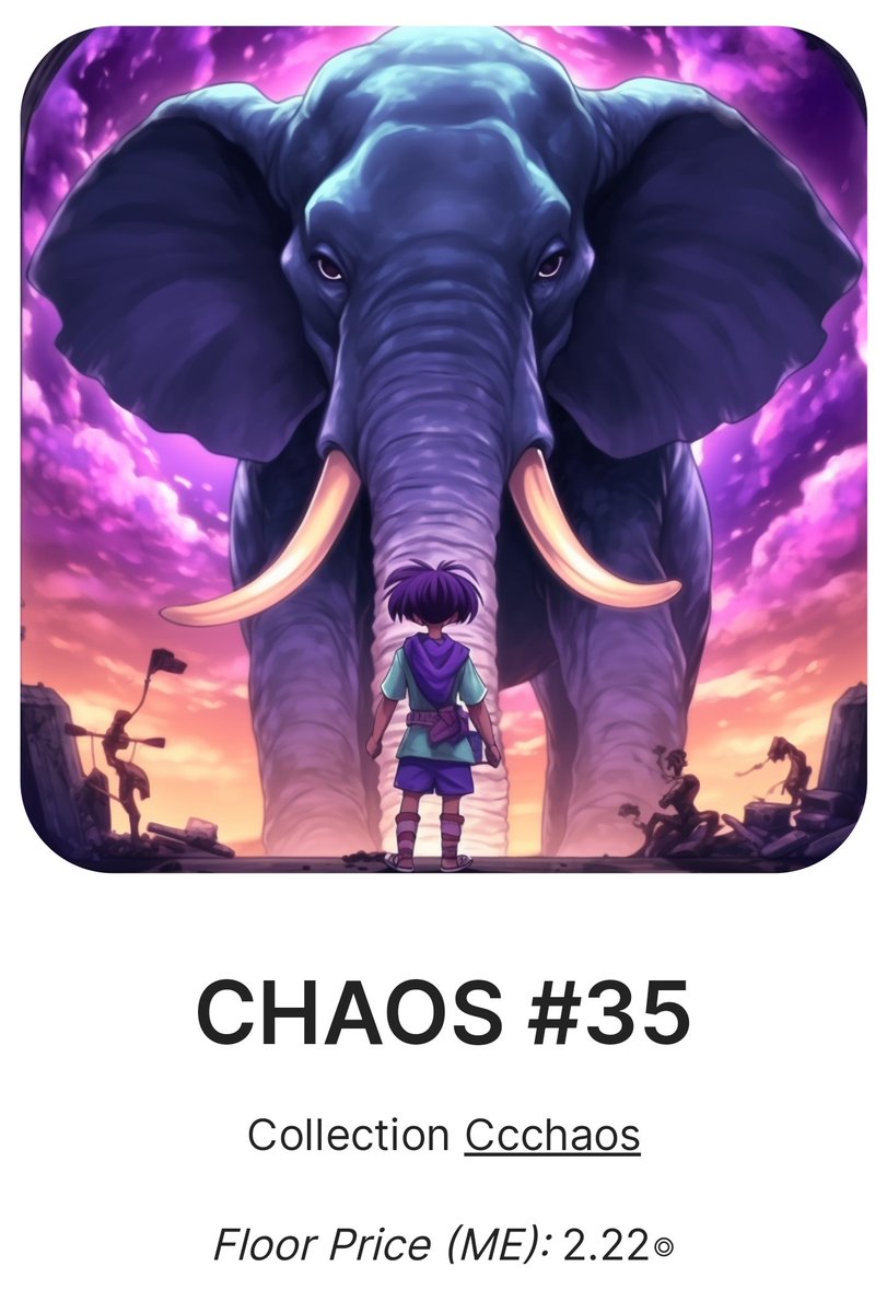 🎫 Win a rare Collab Centre Chaos NFT via our raffle below!

- Tickets just .1 SOL 🤯
- NFT floor price of 2.22 👑
- ONLY 50 TIX AVAILABLE! 🏃‍♂️ 🏃‍♂️ 
- Awesome odds! 👌🏻 
- Join an exclusive community, consistently rewarding our members and partners 💙
monet.community/p/CollabCentre