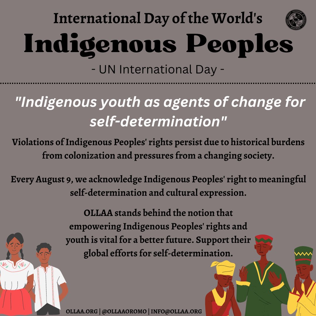 ollaaOromo's tweet photo. Did you know that Ethiopians come from over 80 ethnic groups? This #WorldIndigenousPeoplesDay, #OLLAA recognizes the beauty of indigenous cultures around the world and calls on governments to respect the traditions of the lands in which they are based. https://t.co/j0UPw2XCP0