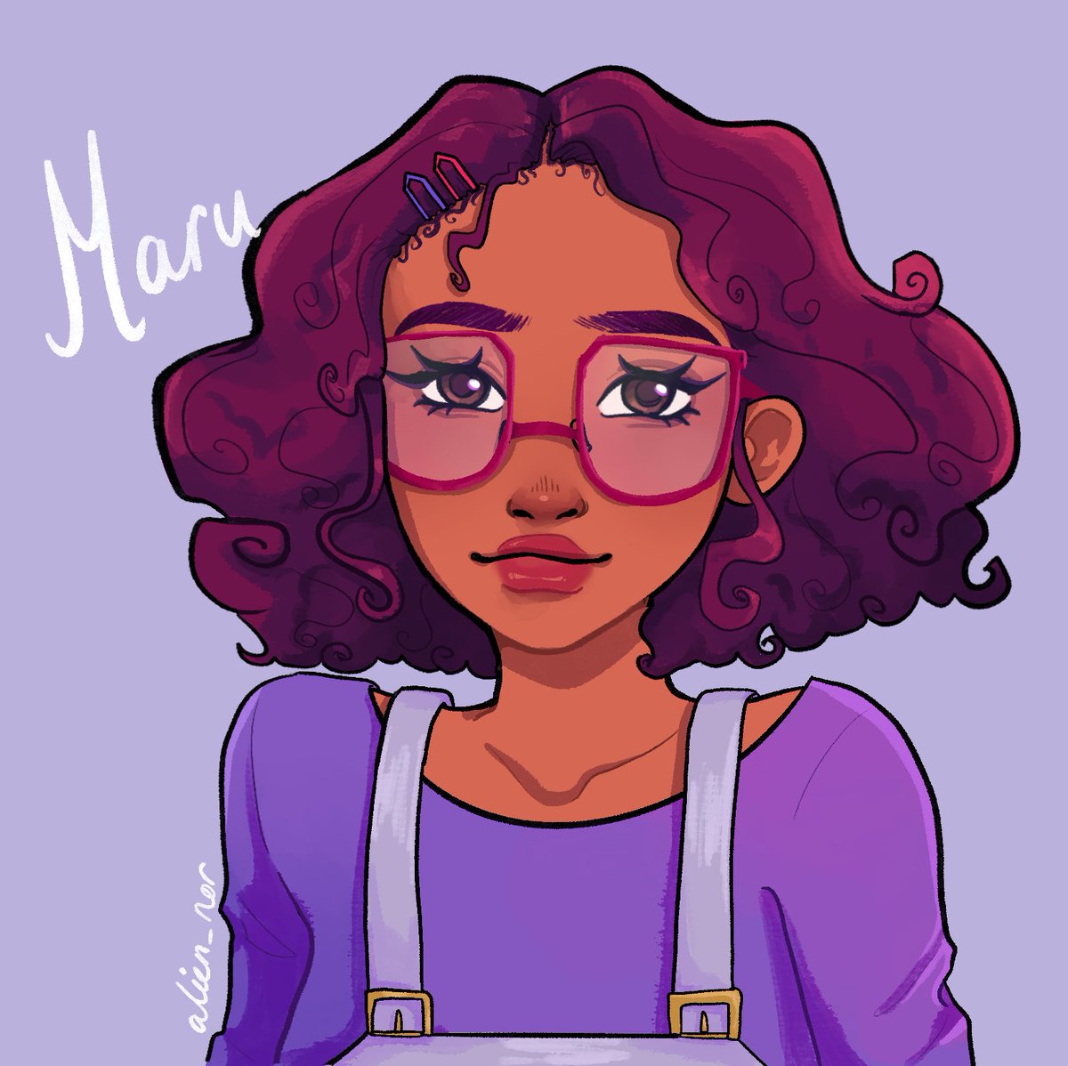 alien_norr's tweet photo. Day 1 Maru 🤖🌌🔭 #stardew #StarDewValley #StardewValleyfanart #stardewvalleymaru #maru #stardewmaru https://t.co/KqbUHGKZrP