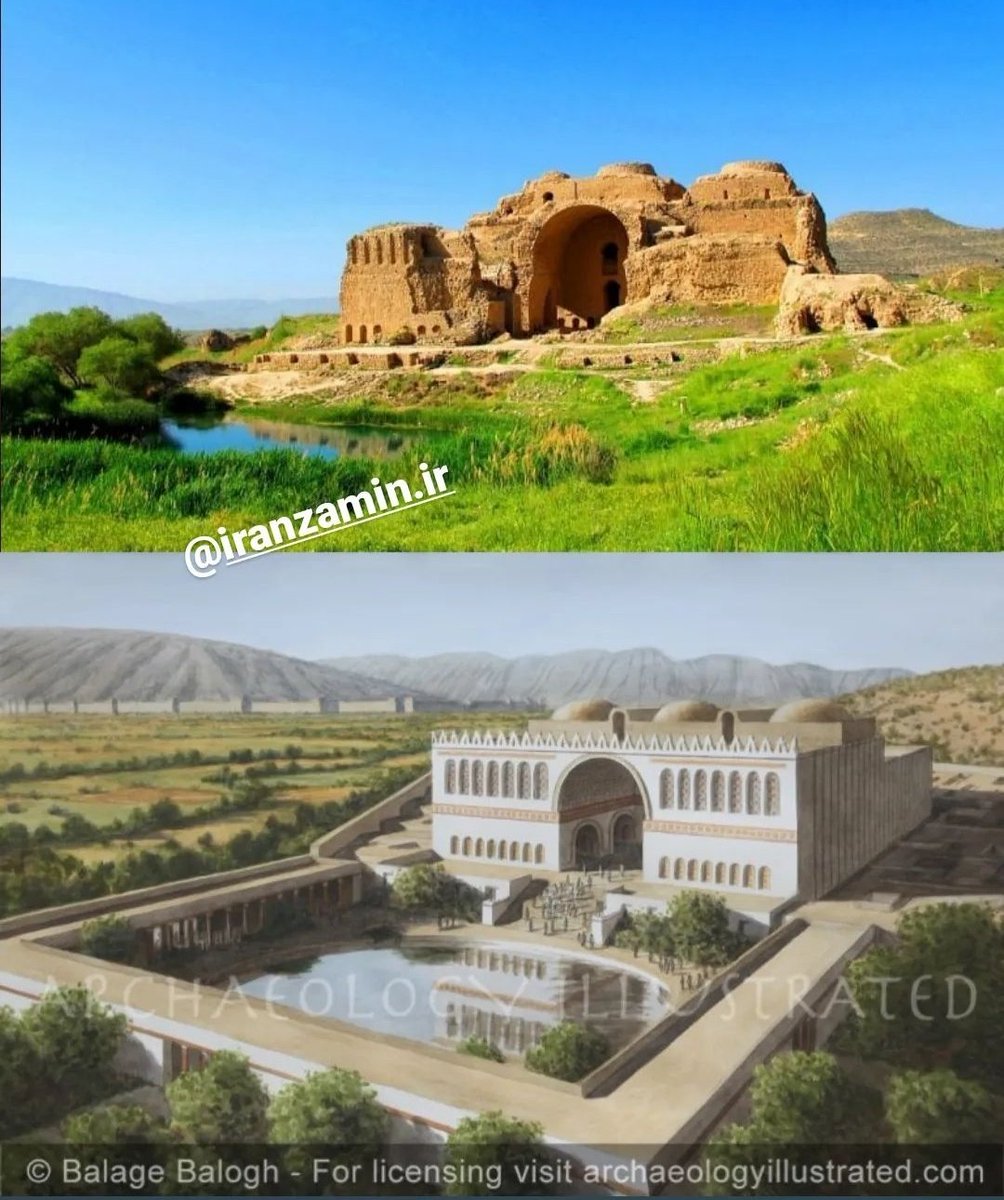Ansari_Bahman's tweet photo. بازسازی کاخ اردشیر بابکان در فیروزآباد فارس
با کمک هوش مصنوعی https://t.co/zwHF6vpLG7