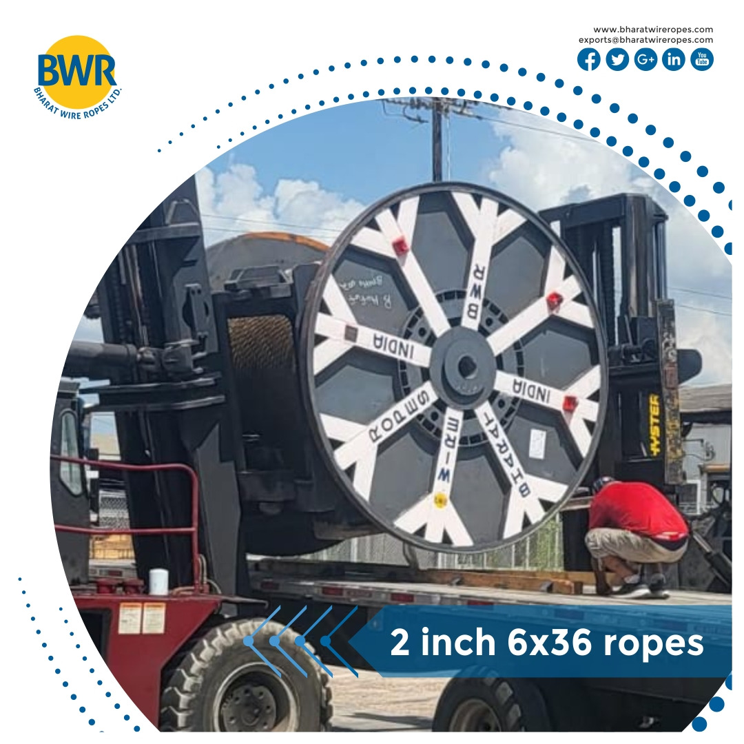 BharatWireRope's tweet photo. Catering to a diverse clientele & requirements, BWR is the brand of choice in markets across the World today.
#steelwireropes #wirerope #strands #guystrands #quality #slings #chalisgaon #worldslargest #atgaon #delivery #plasticimpregnated #compacted #preforming #value #linkedin https://t.co/5nWinGE7Bj