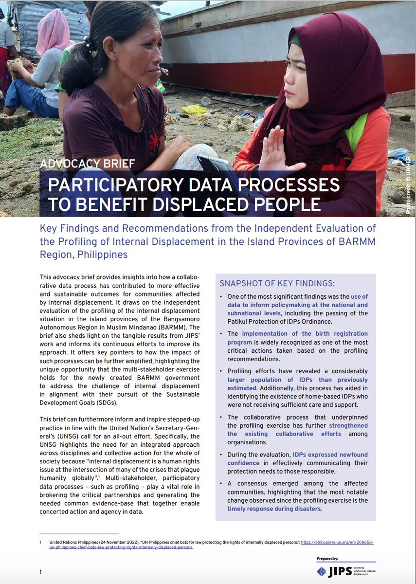 JIPS_Joint Internal Displacement Profiling Service tweet media