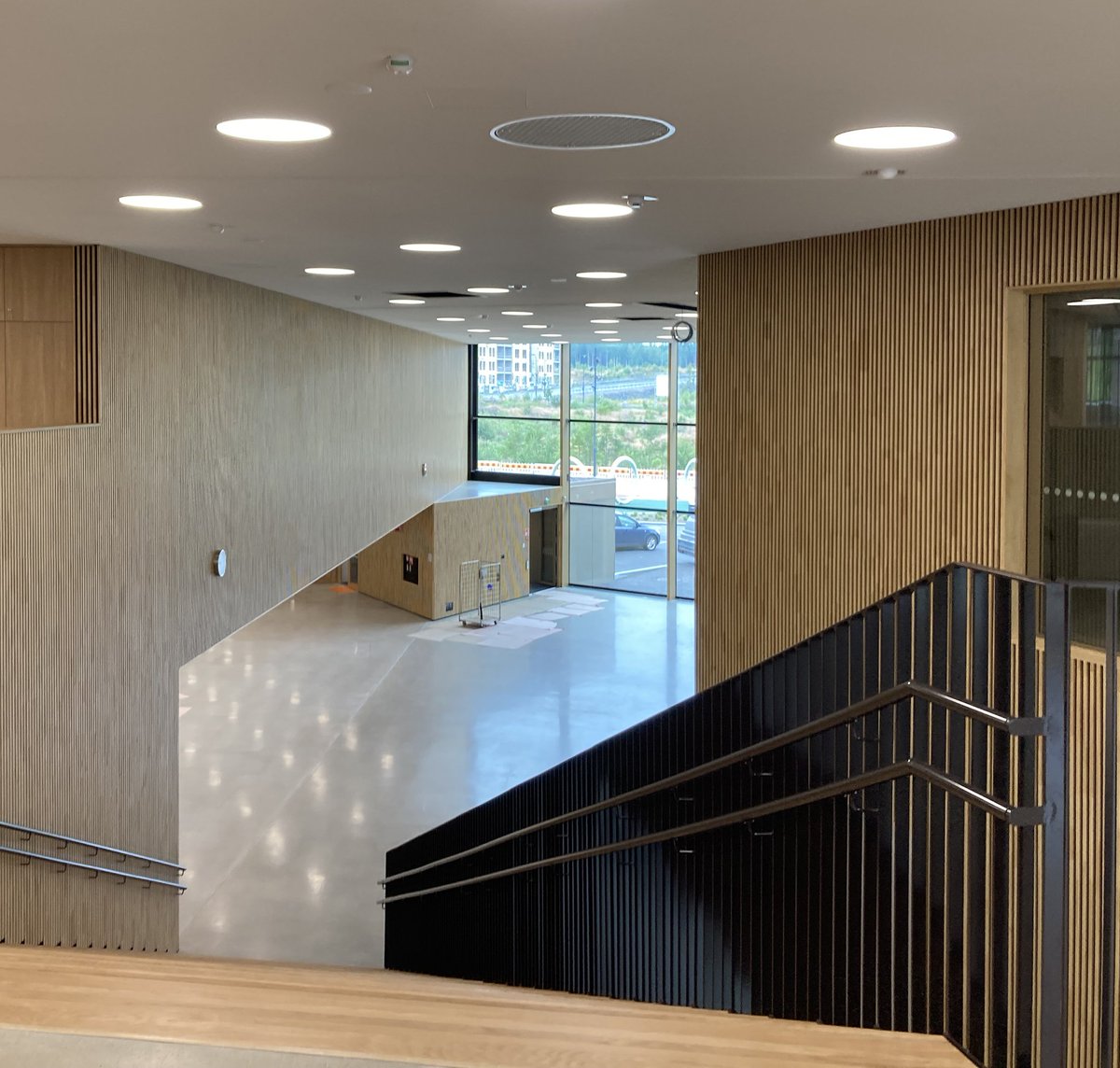 VerstasArch's tweet photo. The first phase of Lamminrahka Education Centre has now been completed!

We wish the children, the teachers, and other users and staff a wonderful semester!

We'd also like to thank Maanlumo Landscape Architects and the main contractor @SRVYhtiot for their great collaboration! https://t.co/ipz1P8d9T1