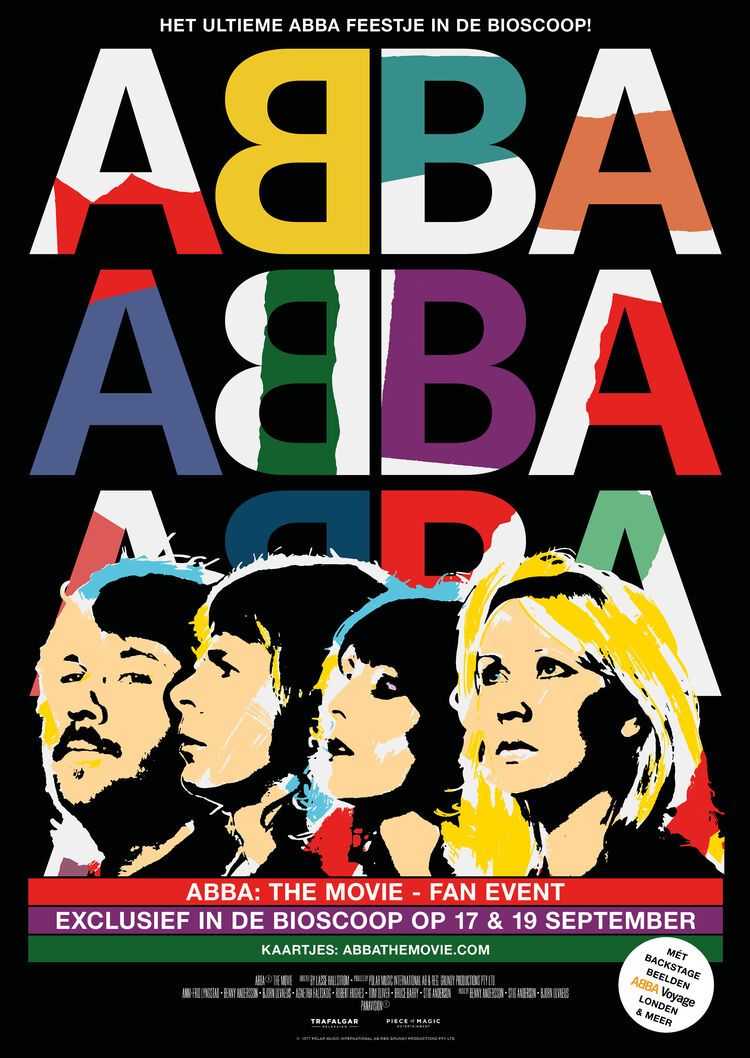 Foroxity's tweet image. Heb jij al tickets voor ABBA??? De onlangs geremasterde film neemt je mee terug naar de hoogtijdagen van ABBA en de discomuziek in de jaren ’70, toen regisseur Lasse Hallström de immens populaire Australische tournee vastlegde. 

Alleen te zien op 17 &amp;amp; 19 september bij Foroxity.