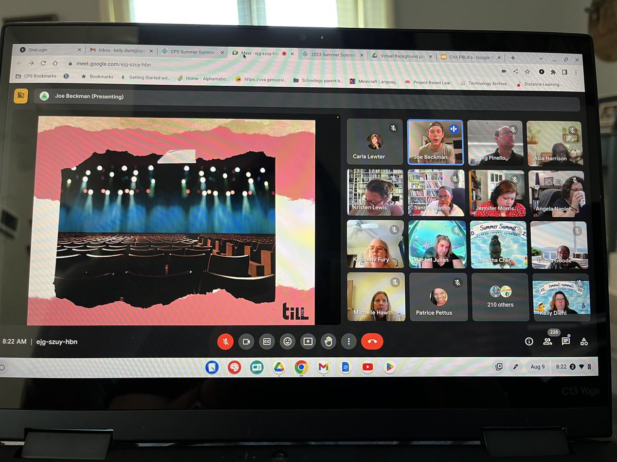 Wonderful inspirational session with <a href="/Joe_Beckman/">Joe Beckman</a> . Thank you!!! Relationships Matter!! 2023 Summer Summit is off to a wonderful start! #CPSSummerSummit <a href="/CPSProfDev/">CPS Professional & Organizational Development</a> <a href="/cpschoolsva/">𝘾𝙝𝙚𝙨𝙖𝙥𝙚𝙖𝙠𝙚 𝙋𝙪𝙗𝙡𝙞𝙘 𝙎𝙘𝙝𝙤𝙤𝙡𝙨</a> <a href="/ExceptionalCPS/">Department of Exceptional Learning - Chesapeake</a>