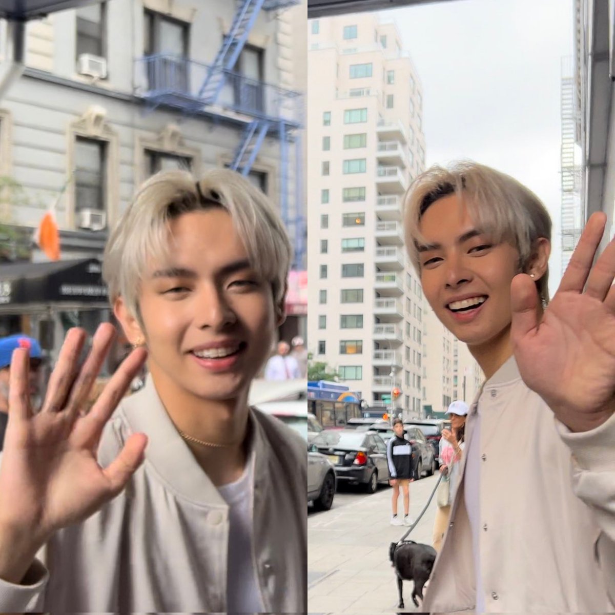 he looks so fresh 🥹