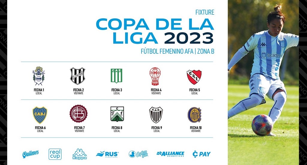 Este es el fixture de la Copa de la Liga femenina de <a href="/afa/">AFA</a>, que comenzará en la tercera semana de agosto 🗓️

Los detalles del torneo, en la nota 👉🏻 racingclub.com.ar/femenino/nota/…

¡VAMOS RACING! 💙💪🏻