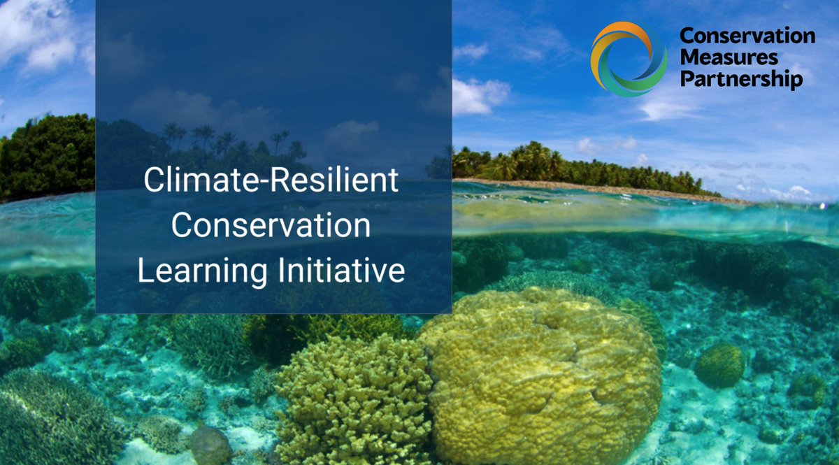 In the face of increasing #climatechange driven disasters, how do we ensure that our conservation programs are deeply #resilient? Learn more about how the #ConservationStandards can help you plan for climate threats. Visit CMP’s CC group’s page: bit.ly/CMP_CC_Group