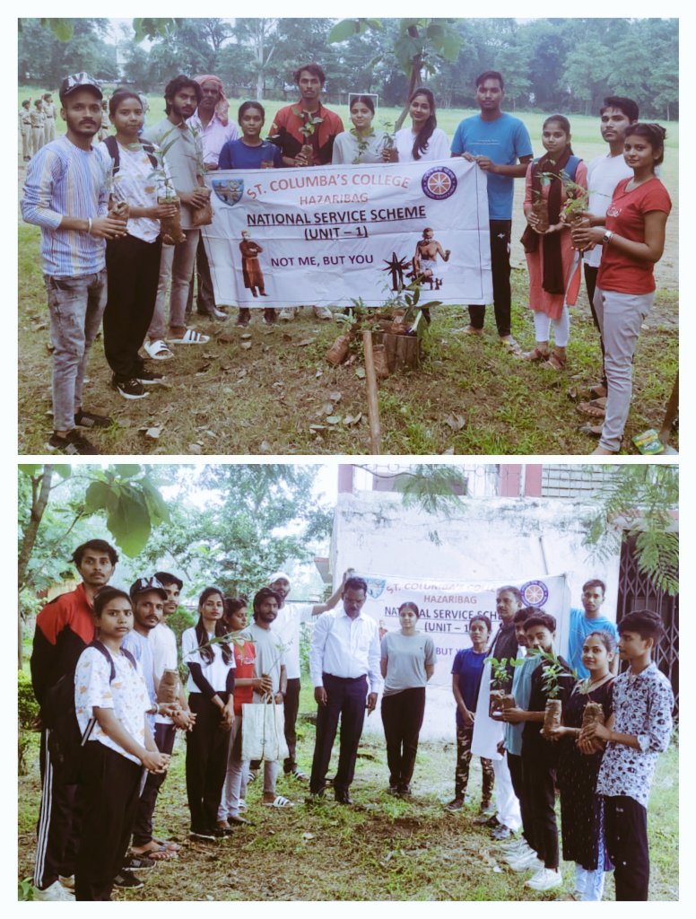 Plantation program on International Indigenous Day । <a href="/NSSRDPATNA/">NSS RD Patna</a> 
By NSS UNIT OF St. Columba's College (V.B.U) Hazaribagh.