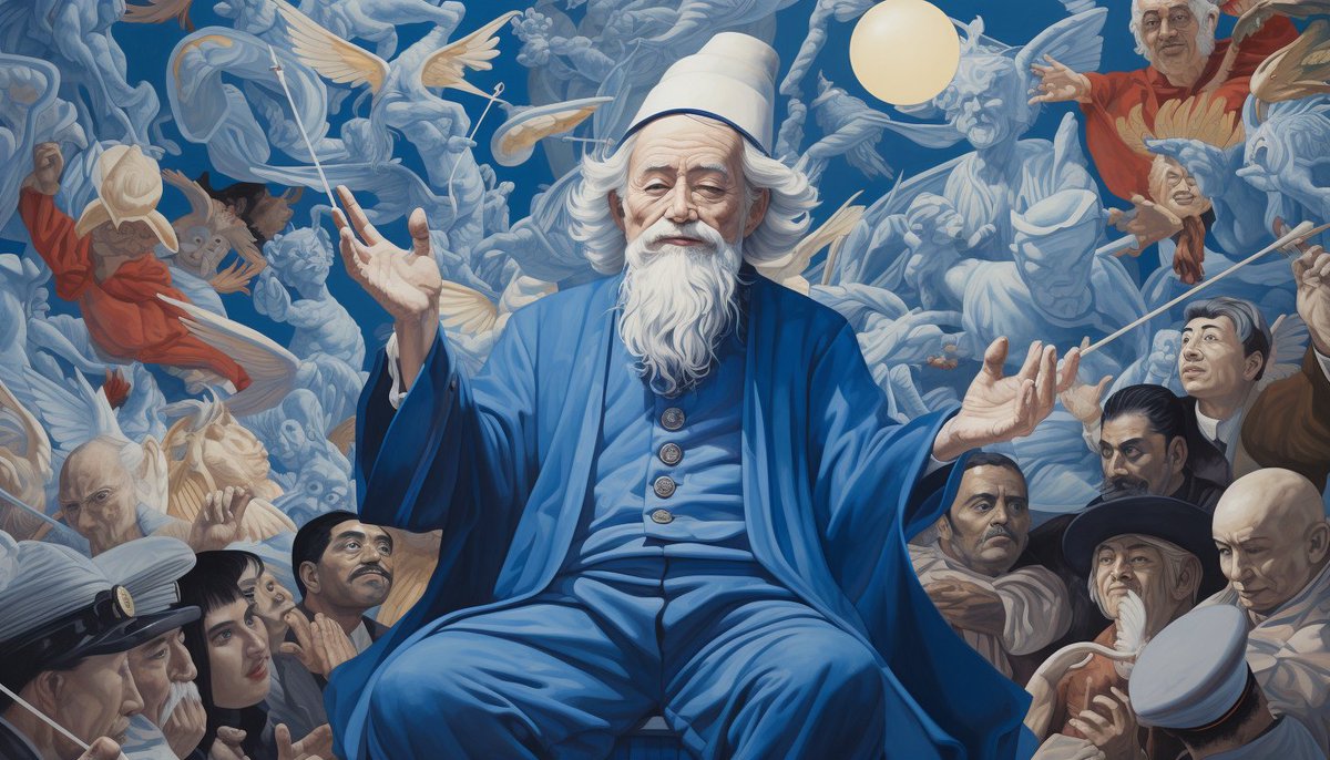 Krkavec_AI's tweet photo. Midjourney 5.2 - Prompt 33. den - Neo Pop     

Prompt : [character] | neo-pop figurative |detailed crowd scenes | hallyu; site-specific artworks | realist detail;kuromicore, monumental figures --ar 7:4  

Prompt v ALT 🐦‍⬛ https://t.co/jbNd2PBlEm