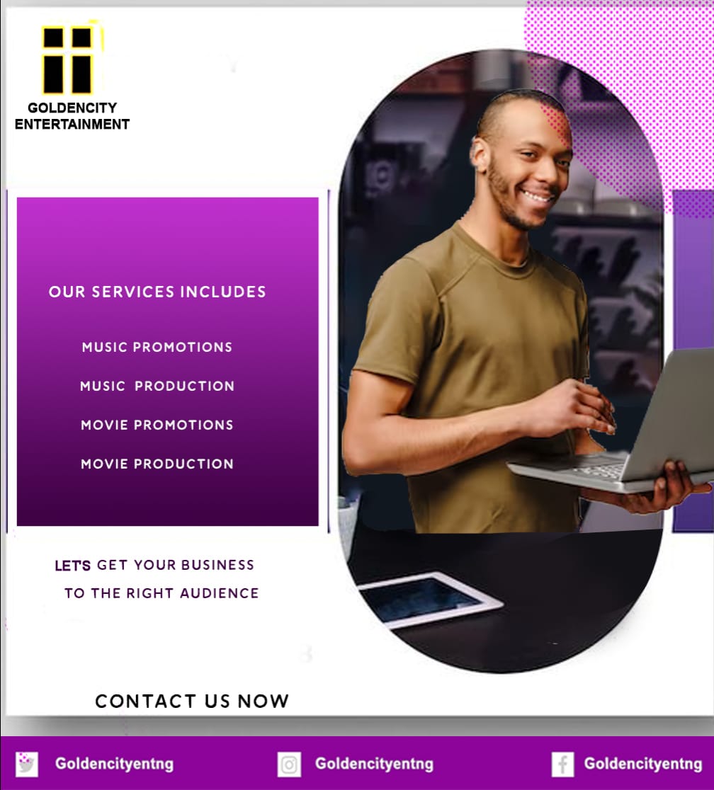GoldenCityEntNG's tweet photo. Check out our amazing services!!
Music productions
Music promotions
Movie productions
Artist management and lots more.
Contact us today let's get started.
#entertainment #music #movie #artists #Production #promotion #Management https://t.co/T00criCY7U