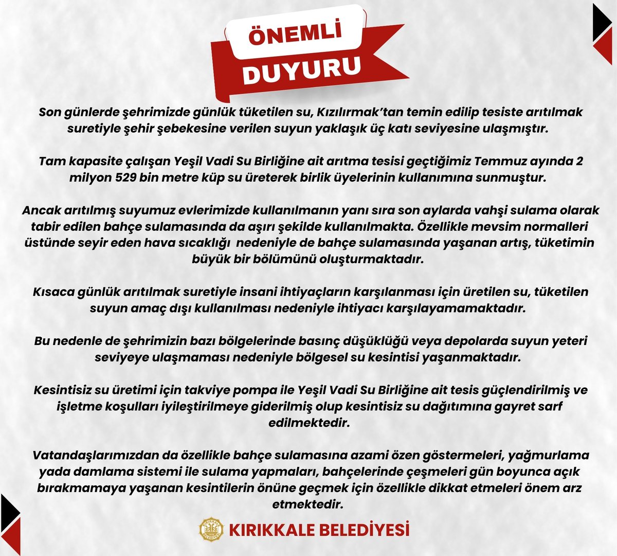 ÖNEMLİ DUYURU📢