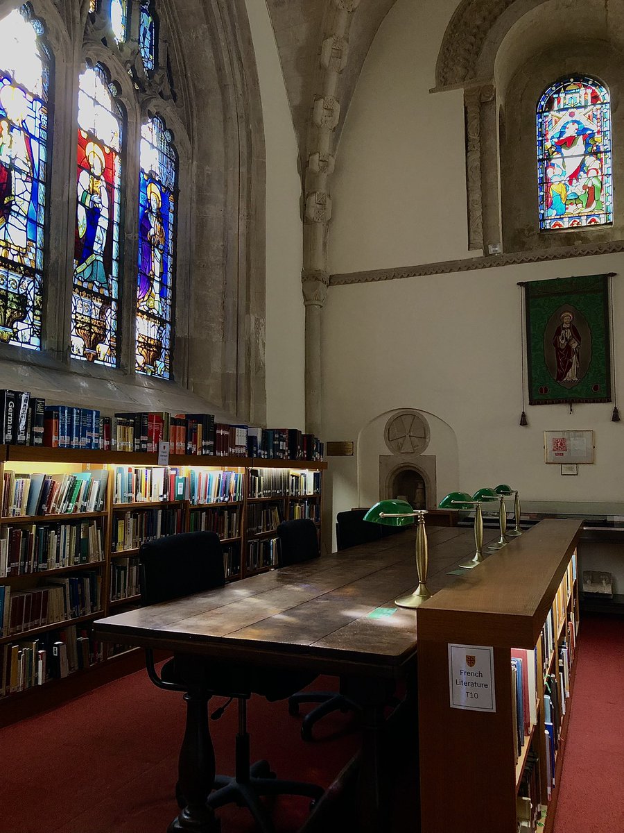 Still amazed sometimes that I get to write my thesis in a building where people worshipped for hundreds of years