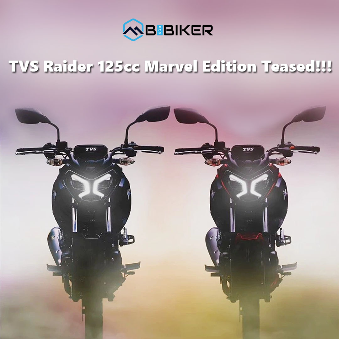 TVS will launch the Raider 125cc Marvel Super Squad editions on 11th August. Raider 125 will remain mech same.This way TVS offers proven mechanicals along with a dash of individual expression with the integration of Marvel Universe characters.#tvs #tvsraider #marvelstudios #squad