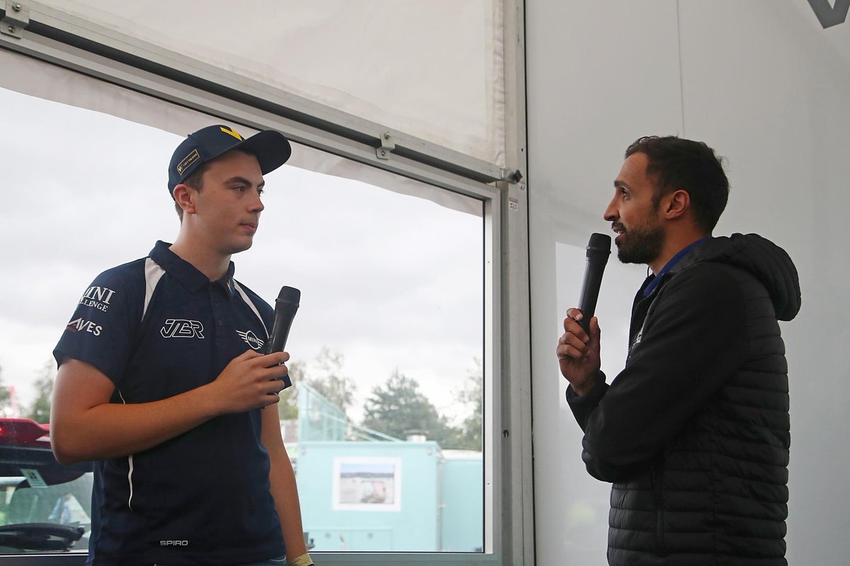 It was great to be part of the Vertu Motors Mini Challenge Q&amp;A at Croft 🎤

Zak and the guests asked some great questions and we all had a good laugh! 😎

Do you have any more questions ❓ 

Ask Below ‼️

_________________________________

#mini #cooper #minichallenge #trophy