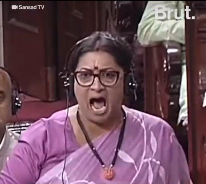 Surya_BornToWin's tweet photo. #RahulGandhi பெண் MP-களுக்கு #FlyingKiss கொடுத்ததாக குற்றஞ்சாட்டி நடவடிக்கை எடுக்க வேண்டும் என்று  சபாநாயகரிடம் கோரிக்கை வைக்கும் இந்த #SmritiIrani, இந்தியாவிற்காக பலமுறை பதக்கங்களை வென்றெடுத்த மல்யுத்த வீராங்கனைகளால் கடும் பாலியல் குற்றச்சாட்டுக்கு ஆளாகி இருக்கும் தனது சக பாஜக MP #BrijBhushanSingh பற்றி இன்னும் ஒரு வார்த்தை கூட பேசவில்லை என்பது தான் நகைமுரண்!

#NoConfidenceMotion #பாஜகபரிதாபங்கள்  #BrijBhushan