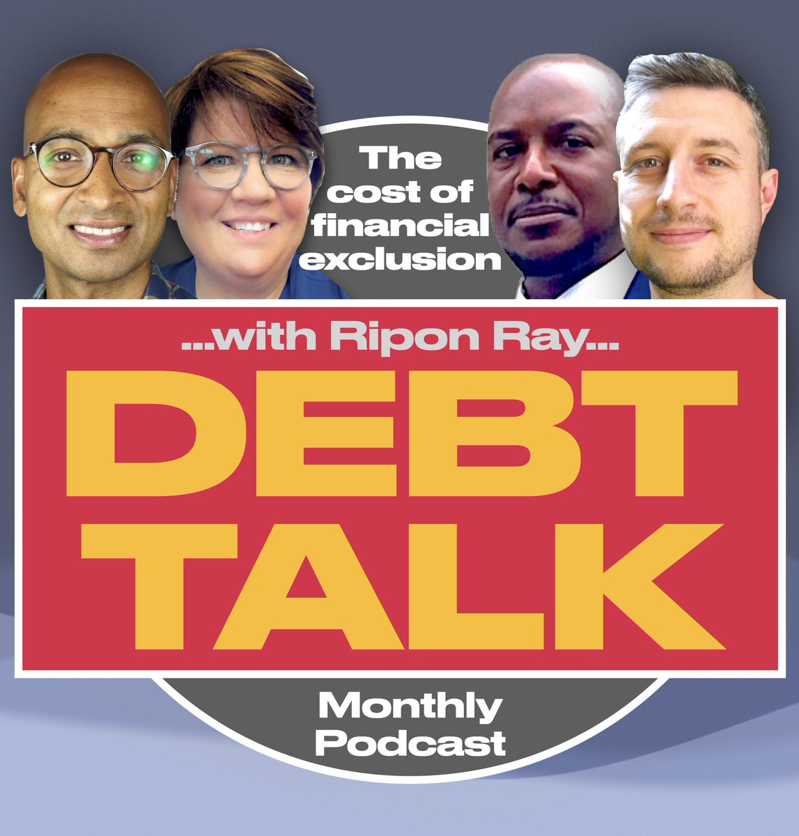 moneyaande's tweet photo. 🗣️ Around 14% of the UK population are financially excluded.
What is the cost - and what can we do to change this?
---------------
#DebtTalk podcast available from 14 Aug: https://t.co/qARPsN5jrN
Ft Money A+E CEO Jerry During, @debtjustice @YourDoctorDebt https://t.co/sQWsq3Ia9E