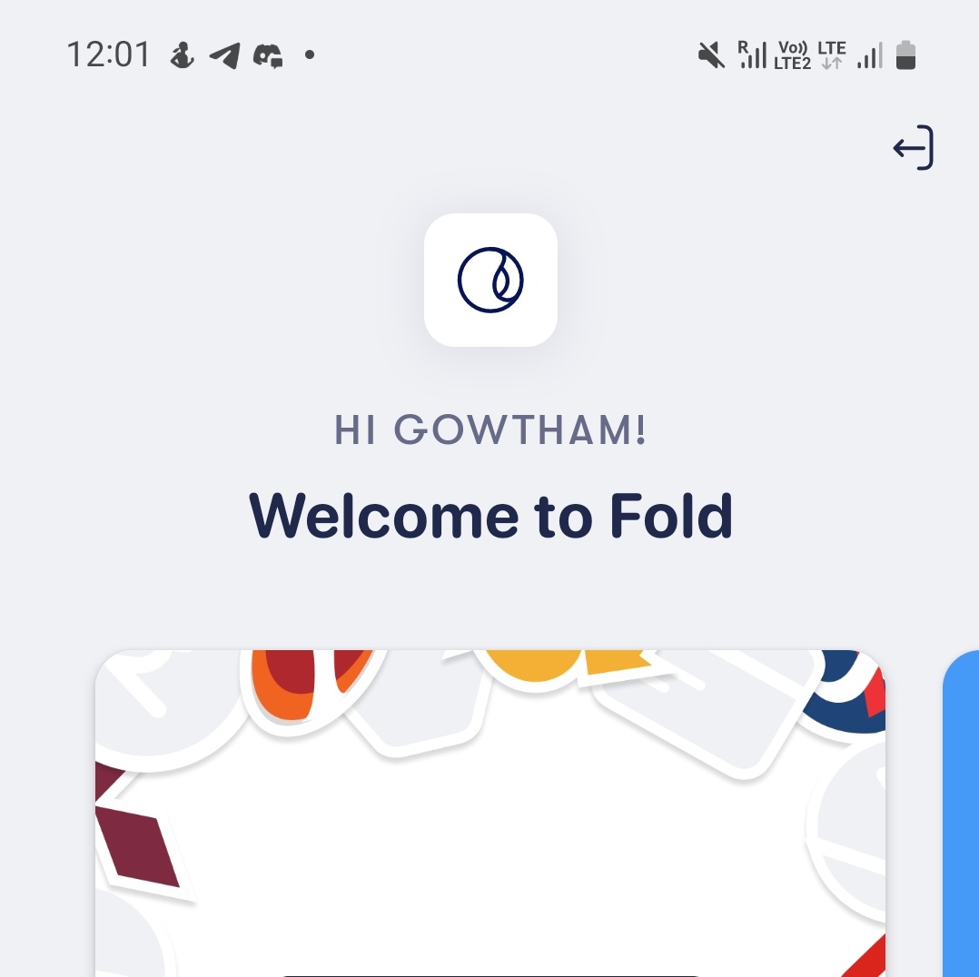gowthampmk's tweet photo. Thank you @foldmoney_ π₯³
#Happytagging https://t.co/IJXuTKAlYP