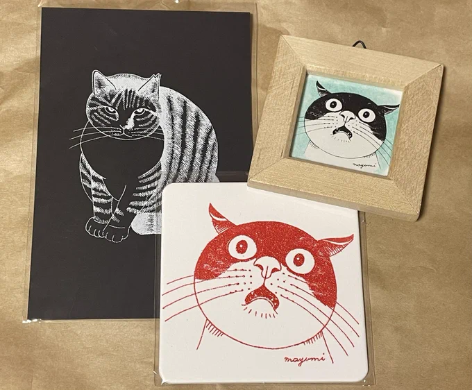 うちの猫とソックリすぎて秒で買ってしまった 可愛い〜  illustrated by東マユミさん()