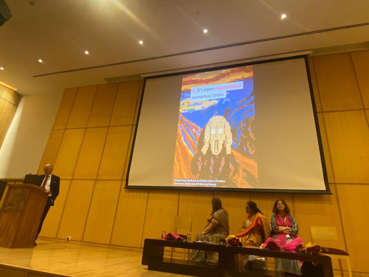 NorwayAmbIndia's tweet photo. I presented the @munchmuseet work on creating #thescream as a global brand at #BiharMuseumBiennale2023. Important discussions on the changing creative industry in museums.  #TogetherWeArt
@Bihar_Museum @museum_bihar 
#BiharMuseum #BMB2023 #G20 #MuseumOfIndia https://t.co/NgORRA0tJY