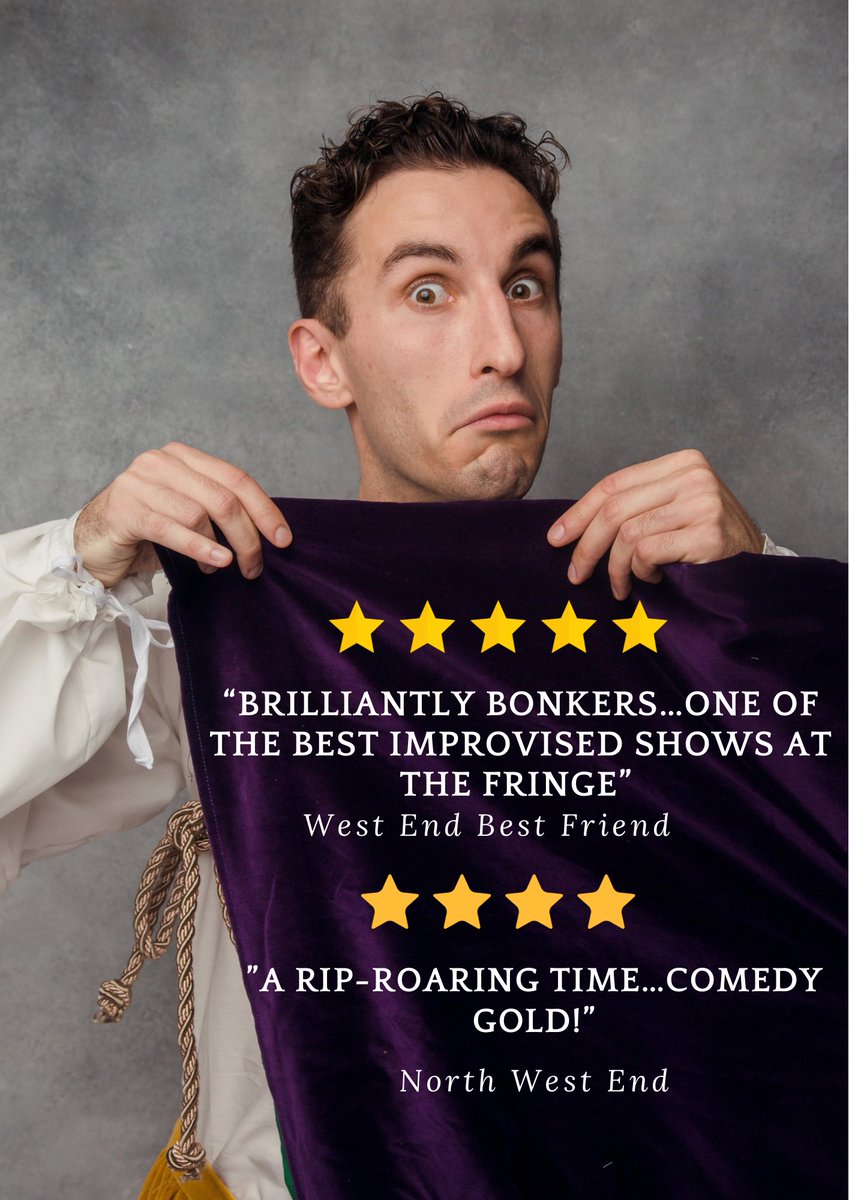 ShakeItUpImprov's tweet photo. Thanks to everyone who joined us for yesterday’s SOLD OUT performance of “Dave of Oktoberfest”!
We’ll be performing a completely new classic from The Bard today at 3PM @Gildedballoon Teviot - but grab your tickets fast before they all go!
#FillYerBoots 
https://t.co/3dpDgiYAGM https://t.co/1KraMyXpLk