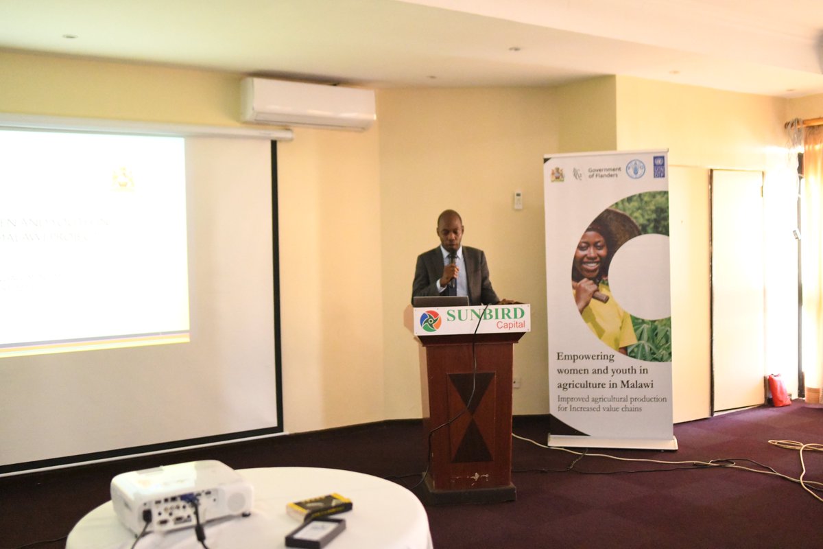 undpmalawi's tweet image. #HappeningNow

Stakeholder engagement for the project "Empowering Women and Youth in Agriculture in Malawi" to help raise awareness of the initiative &amp;amp; strategize ways to ensure more development impact.