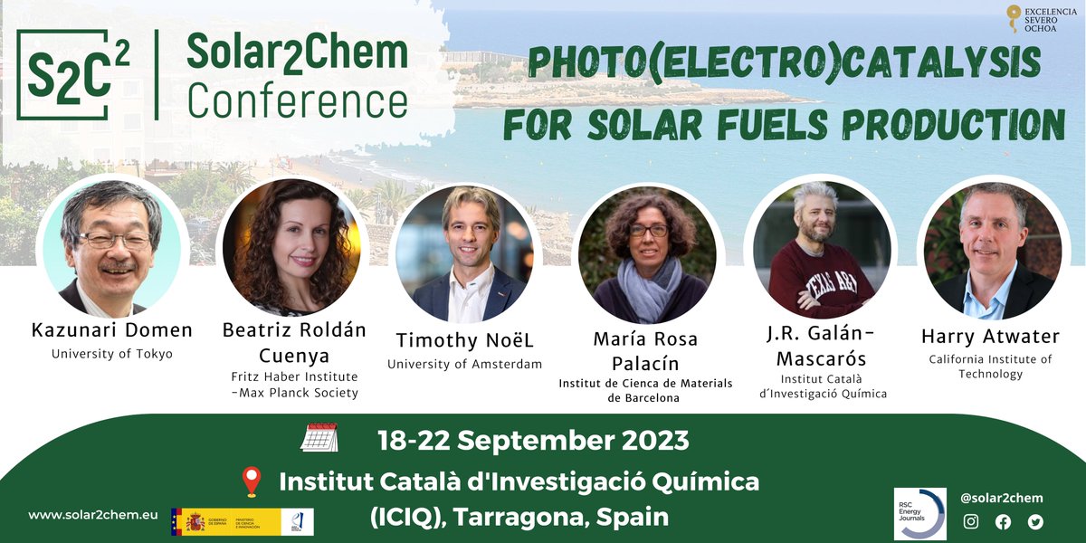 💥You are still in time to register for the Solar2Chem conference and listen to our impressive lineup of international plenary speakers!💥

You will have the opportunity to engage in #workshops, #roundtable discussions, and #networking sessions!  

👉solar2chemconference.com/index.php/regi…
