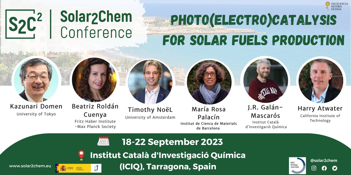 💥You are still in time to register for the Solar2Chem conference and listen to our impressive lineup of international plenary speakers!💥 You will have the opportunity to engage in #workshops, #roundtable discussions, and #networking sessions! 👉solar2chemconference.com/index.php/regi…