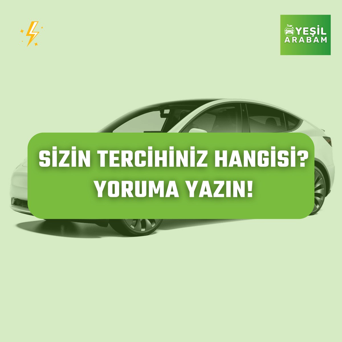 yesilarabam's tweet photo. 🔹Tesla Model Y Long Range
🔸Tesla Model Y Performance
👇 Sizin tercihiniz hangisi?
#teslamodelylongrange #teslamodelyperformance
#teslatürkiye #elektrikliotomobil https://t.co/umFbYWtd5a