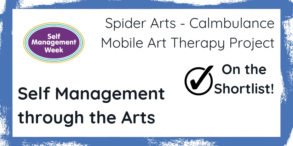 SpiderArts1's tweet photo. Exciting news! Our #Calmbulance mobile art therapy project has been shortlisted for the @ALLIANCEScot  2023 Self Management Awards: Self Management Through the Arts category.

It's an honour to be shortlisted alongside so many transformational projects.
https://t.co/4OZb8G7ti9 https://t.co/ZHm7PlG6CS