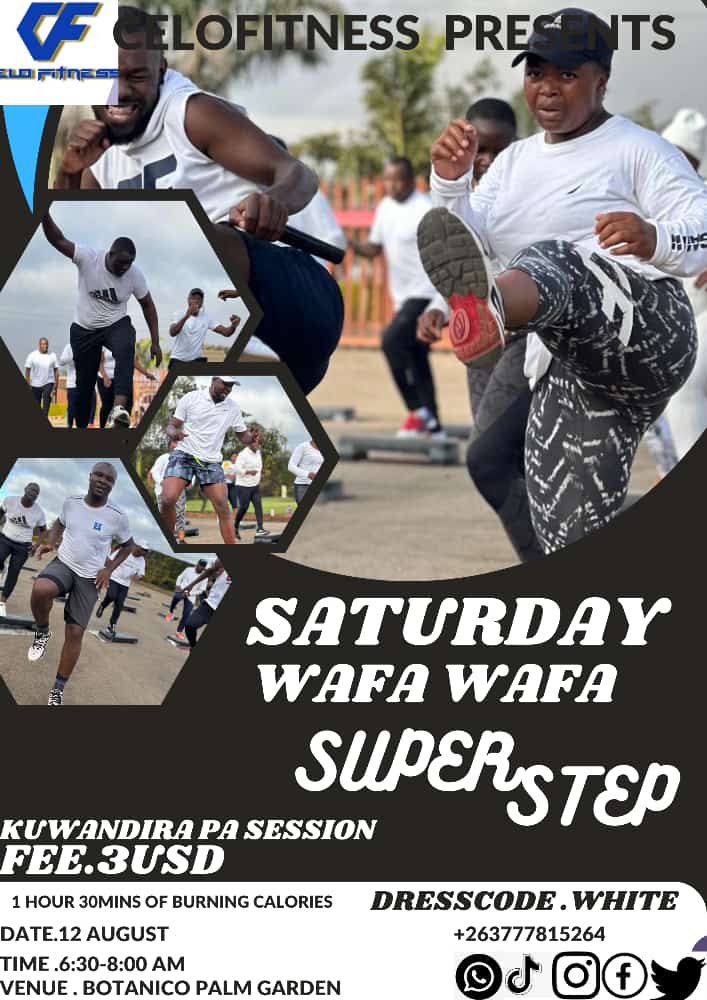 CelofitnessZ's tweet photo. WAFA WAFA Step Aerobic Session is on Saturday morning. Make a date with us. It's going to be π₯π―.
@FMH_Health @CimasMedical
#WafaWafa
#JoinCFToday https://t.co/1qAwoFJjpn