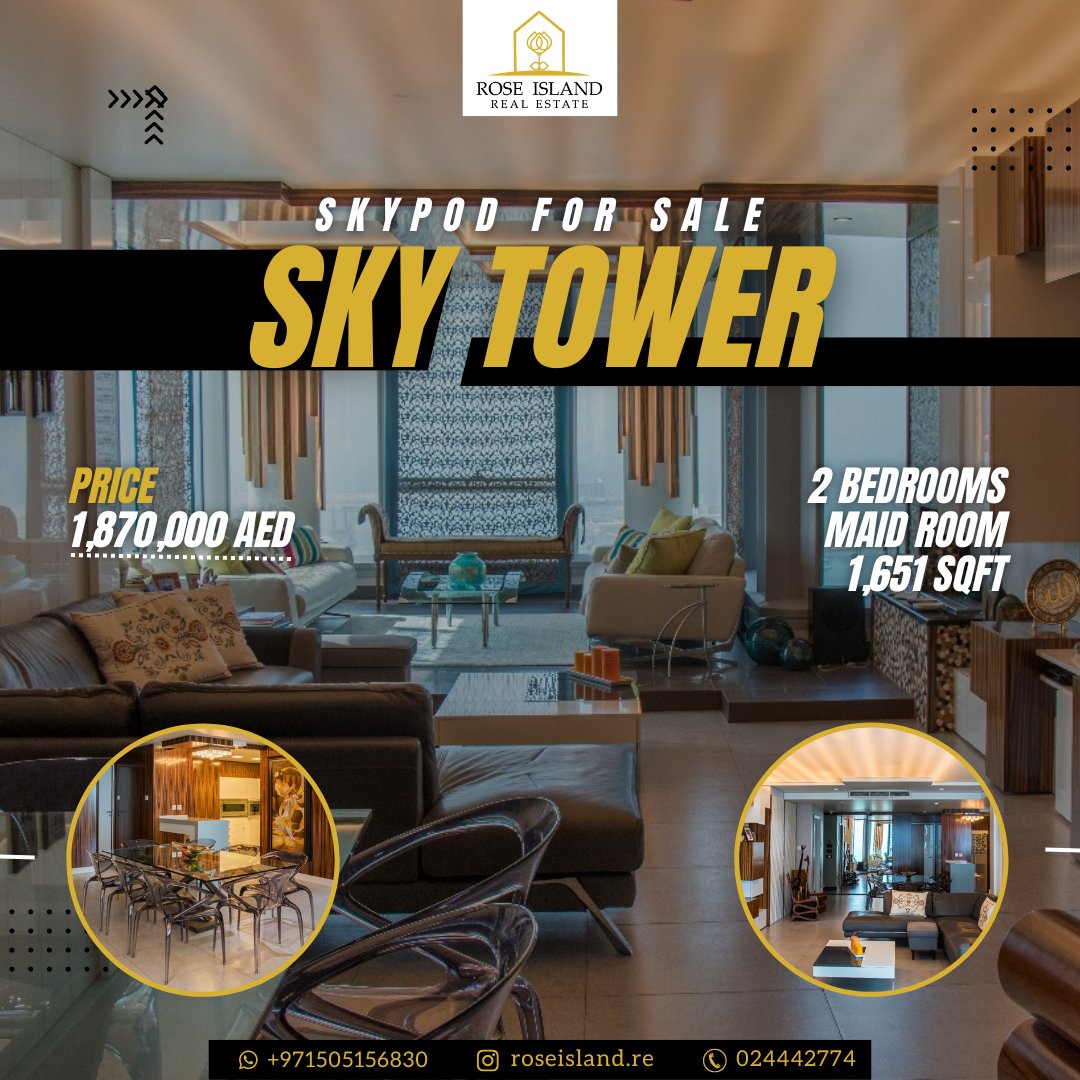 2 bedroom skypod for sale in sky tower, al reem island. #skytower #forsale #hotdeal #booknow #realestate #realtor #realtor #abudhabi #alreemisland #propertyfinder #bayut