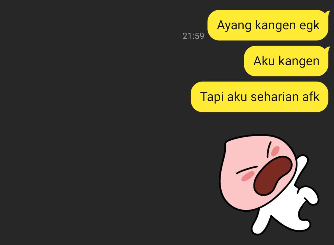 doxdie's tweet photo. Jangan putusin aku 😭 @slyheroine https://t.co/z8iMjh5QxV