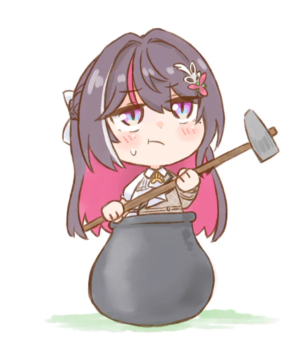 あずきちの壺からしか接種できない栄養素がある  #AZKiART