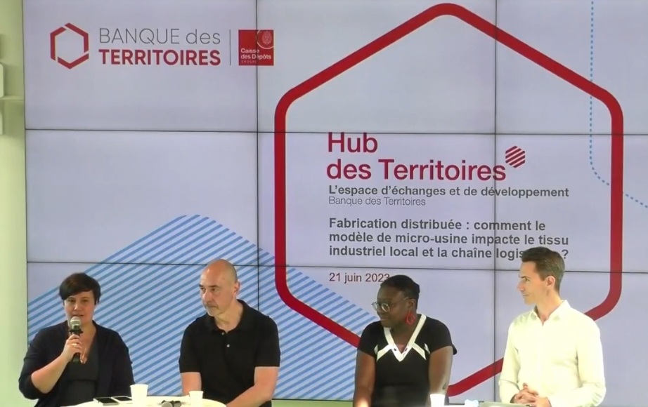 Sindup's tweet image. 🎬 Vidéo de la rencontre au #HubDesTerritoires : Fabrication distribuée : comment le modèle de micro-usines impacte le tissu industriel local et la chaine logistique 👉 fr.sindup.com/blog/a-ecouter… @caissedesdepots @desfarges @Retiss_tweet @GazelleTech @UCAuvergne @BanqueDesTerr