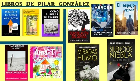 #Recomiendo #LasmejoresLecturas @pilarescritora Te invita a visitar su #pagina de #autora y eligir uno de sus #libros amazon.es/l/B016E117TG #novela #suspense #desarrollopersonal #autoayuda #RecomiendoLeer #queleer #lectura #KindleUnlimited