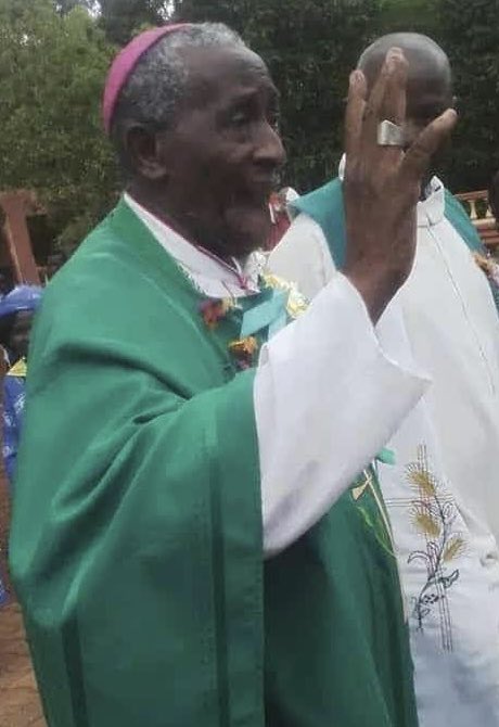 samurakamara201's tweet photo. “Sierra Leone, the Catholic Church and Christianity worldwide have lost a very devoted and dedicated servant and disciple of God to His People. God's Calling is the ultimate end of man on earth and can never be challenged but glorified. RIPP His Grace Archbishop Emeritus Joseph Henry Ganda ( Grandpa )🙏😭"