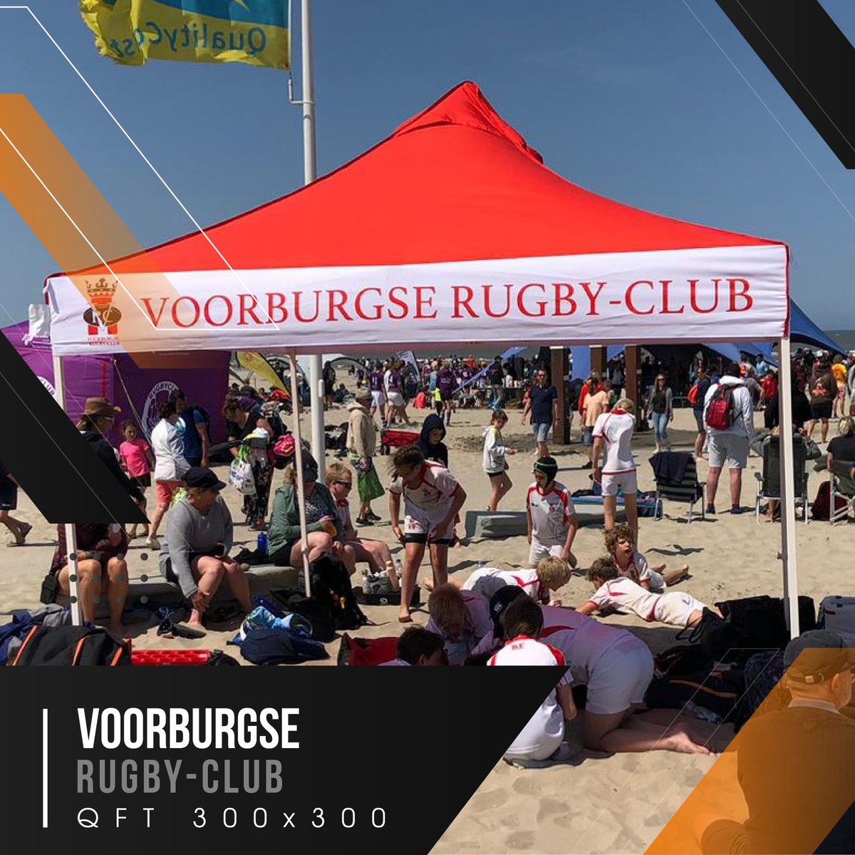 UltimatePPE's tweet photo. 𝐇𝐚𝐩𝐩𝐲 𝐜𝐮𝐬𝐭𝐨𝐦𝐞𝐫!

@voorburgserugbyclub heeft een prachtige quick folding tent 3x3m, met bedrukking op de dakranden.

Bedankt voor het vertrouwen in UPPE en Quick Folding Tent! Wij wensen u nog veel succesvolle evenementen toe.🏕 https://t.co/5fqbBqBQUw
