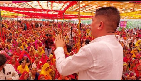 Bhanwar_singh_'s tweet photo. "तुमसे रोका नही जाएगा काफिला,
हमने भीड़ नहीं लोगो के दिल जीते हैं

जय जय राजस्थान जय शौर्य जय श्री राम 🚩🙏 https://t.co/O40TlvviTC