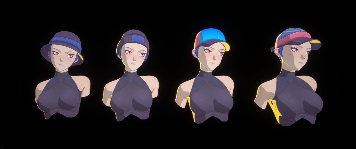 Working on the new concepts of hats and caps for the upcoming Numi Stories to give gamers various character customization opportunities   

 #Numi #gamedev #gaming