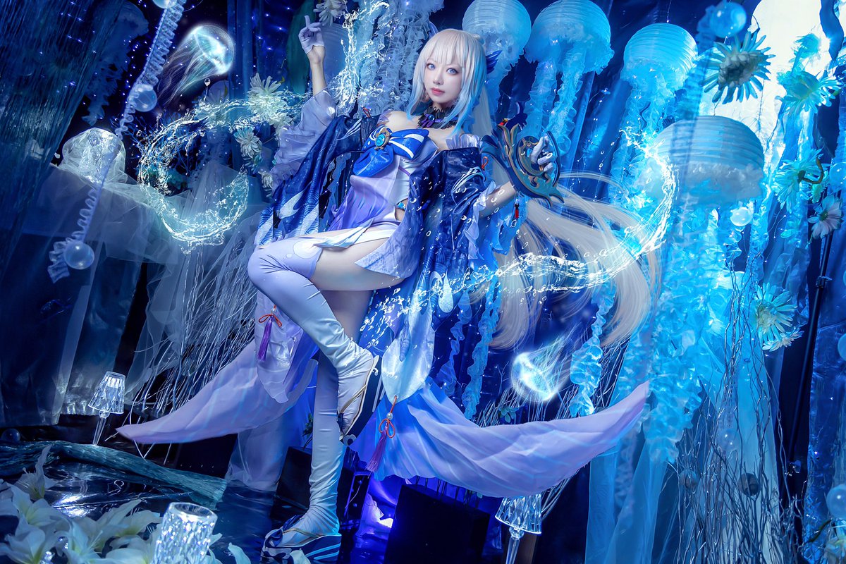 珊瑚宮心海🫧

📸：@hokkai61 
studio：@comuya_com 

#原神 #コスプレ #cosplay https://t.co/W2y3jp6x0f